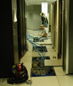 U.S. Air Force data center undergoes repairs. (Photo: DOD)