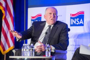 CIA Director John O. Brennan speaks to INSA members July 19, 2016.