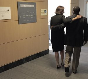 DeSalvo posted this photo on Twitter. "Thrilled to make the hand off to @VindellW to lead @ONC_HealthIT as National Coordinator! Great leader and friend."