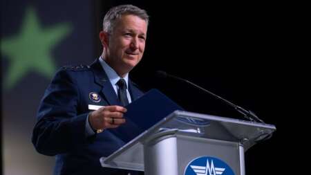 Caine Urges Joint Force to Adapt Now for Contested, Technology-Driven War
